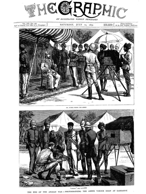 «&nbsp;John Burke, introduction du sténopé en Aghanistan&nbsp;», The Graphic, 12 juillet 1897